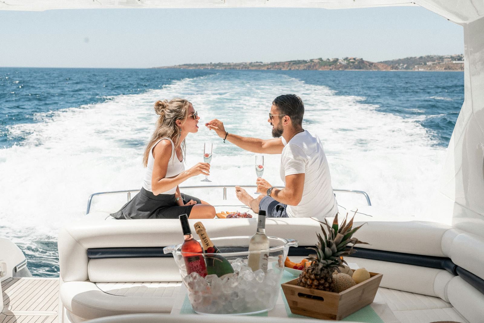 Luxury yacht lifestyle